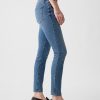 Blugi True Skinny cu talie medie