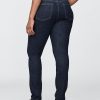 Blugi True Skinny cu talie medie