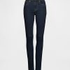 Blugi True Skinny cu talie medie