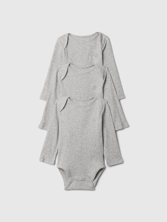 Body cu coaste pentru bebeluși First Favorites (pachet de 3)