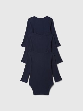 Body cu coaste pentru bebeluși First Favorites (pachet de 3)