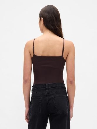 Body cu tanga tricot închidere