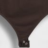 Body cu tanga tricot închidere Body cu tanga tricot închidere
