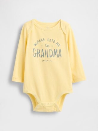 Body grafic din bumbac organic Baby First Favorites