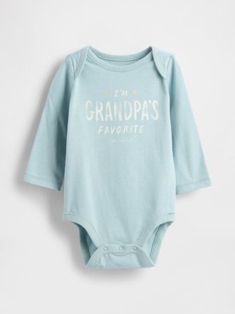 Body grafic din bumbac organic Baby First Favorites