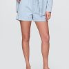 Boxer cu talie medie Easy Denim Boxer cu talie medie Easy Denim