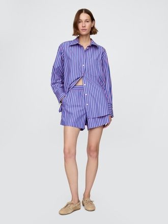 Boxer din poplin din bumbac organic