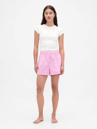 Boxer PJ Logo Poplin