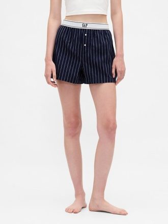 Boxer PJ Logo Poplin