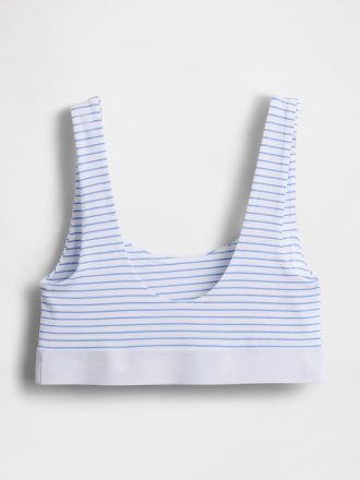 Bralette cu logo Gap din bumbac elastic organic