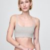 Bralette din bumbac elastic organic Bralette din bumbac elastic organic