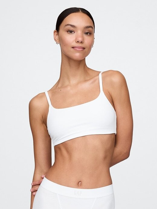 Bralette din bumbac elastic organic Bralette din bumbac elastic organic