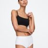 Bralette din bumbac elastic organic