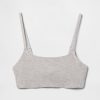 Bralette din bumbac elastic organic Bralette din bumbac elastic organic