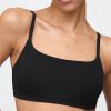 Bralette din bumbac elastic organic
