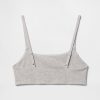 Bralette din bumbac elastic organic Bralette din bumbac elastic organic