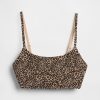 Bralette din bumbac elastic organic Bralette din bumbac elastic organic