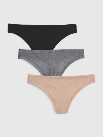 Breathe Thong (pachet de 3)