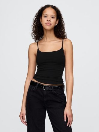 Camisă crop tricotată