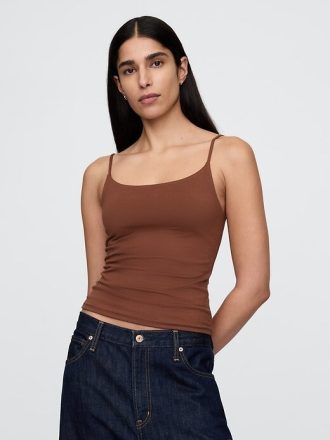 Camisă crop tricotată