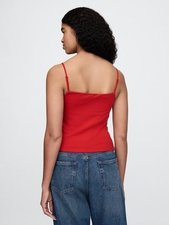 Camisă crop tricotată