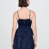 Camis din denim cu ochi fumuri Camis din denim cu ochi fumuri