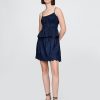 Camis din denim cu ochi fumuri Camis din denim cu ochi fumuri