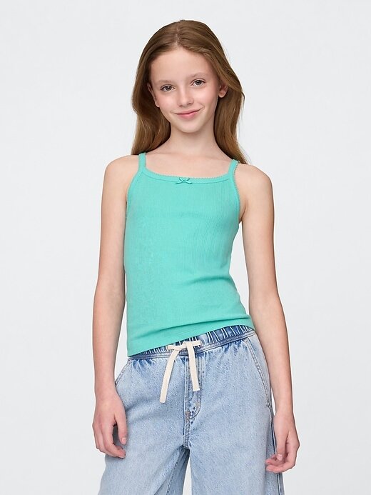 Camis Pointelle Rib pentru copii Camis Pointelle Rib pentru copii