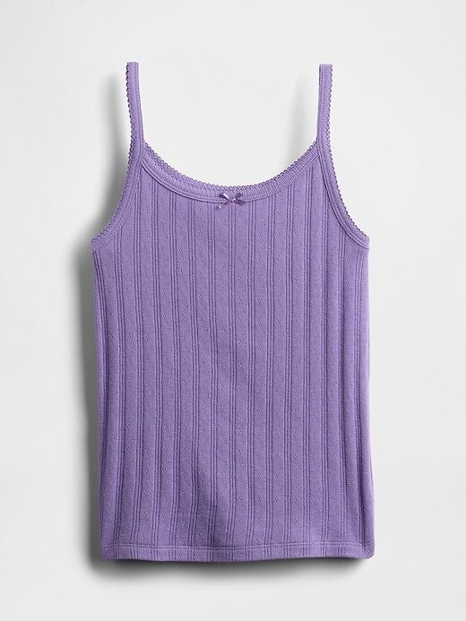Camis Pointelle Rib pentru copii Camis Pointelle Rib pentru copii