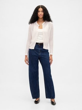 Cardigan CashSoft Stretch Pointelle