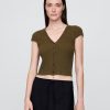 Cardigan cu coaste decupate