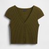 Cardigan cu coaste decupate