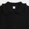 Cardigan cu guler cu volane pentru copii Cardigan cu guler cu volane pentru copii