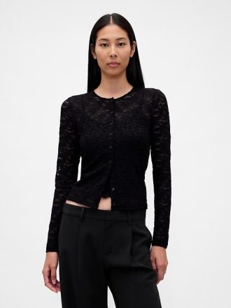 Cardigan din dantela