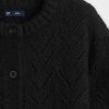 Cardigan Fuzzy Pointelle