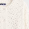 Cardigan Fuzzy Pointelle