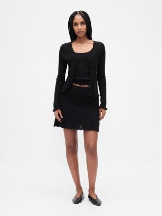 Cardigan Pointelle 100% bumbac