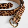 Centura de par de vițel leopard