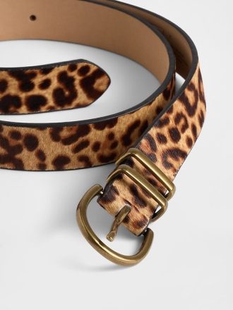 Centura de par de vițel leopard