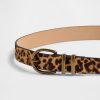 Centura de par de vițel leopard