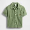 Cămașă Cabana din poplin din bumbac organic pentru bebeluși și copii mici Cămașă Cabana din poplin din bumbac organic pentru bebeluși și copii mici