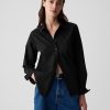 Cămașă clasică din poplin din bumbac organic Cămașă clasică din poplin din bumbac organic