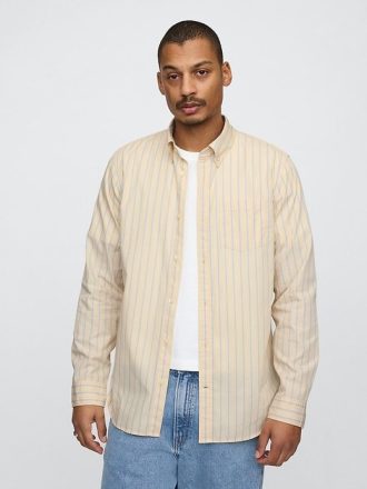 Cămașă clasică din poplin din bumbac organic