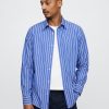 Cămașă clasică din poplin din bumbac organic