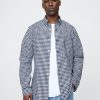 Cămașă clasică din poplin din bumbac organic