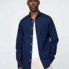 Cămașă clasică din poplin din bumbac organic