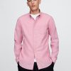 Cămașă clasică din poplin din bumbac organic