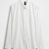 Cămașă clasică din poplin din bumbac organic