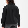 Cămașă crop din poplin din bumbac organic
