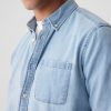 Cămașă de buzunar din denim Cămașă de buzunar din denim